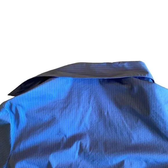 EUC Blue Initial Tuxedo Wrap To - Picture 7 of 7